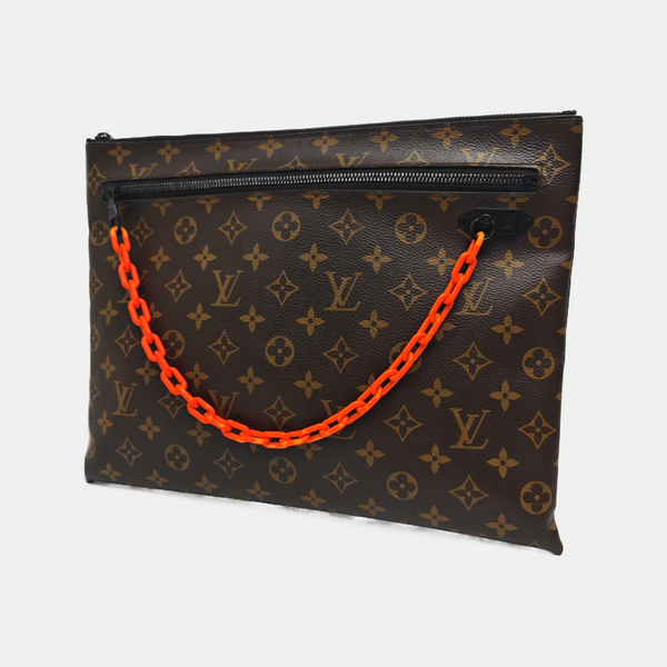 A4 Monogram Coated Canvas Brown