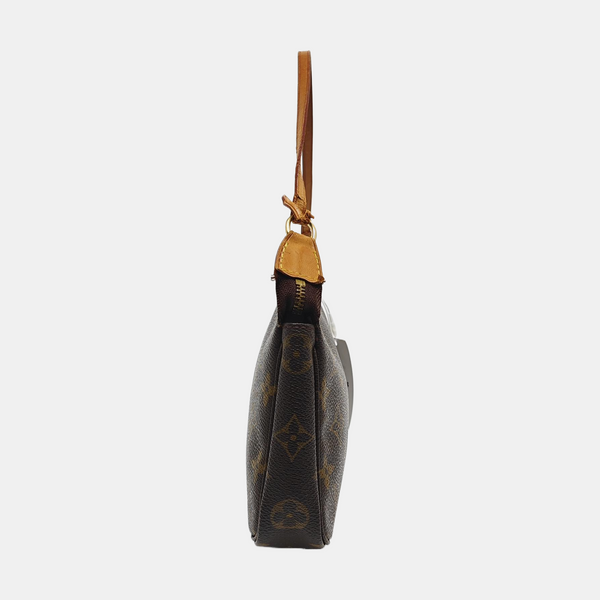 ACCESSOIRES Monogram Coated Canvas Brown