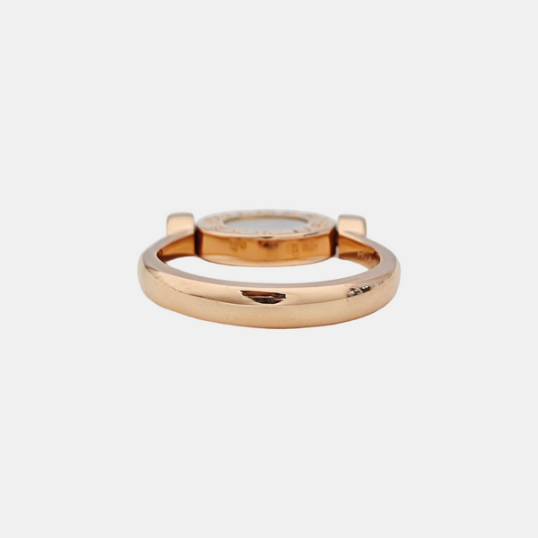 BVLGARI BVLGARI 18k Rose Gold Ring EU 49