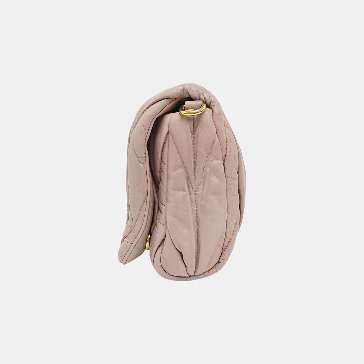 Calfskin Shoulder Bag Pink