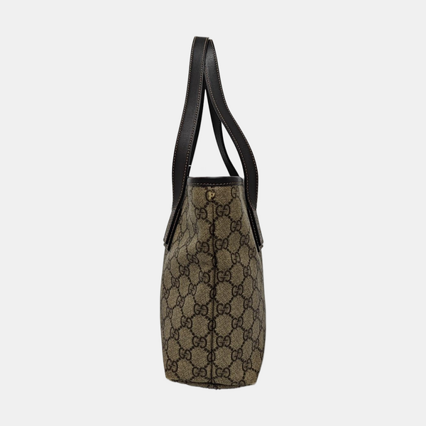 Monogram Coated Canvas Brown