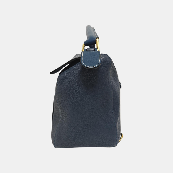 Puzzle Medium Calfskin Blue