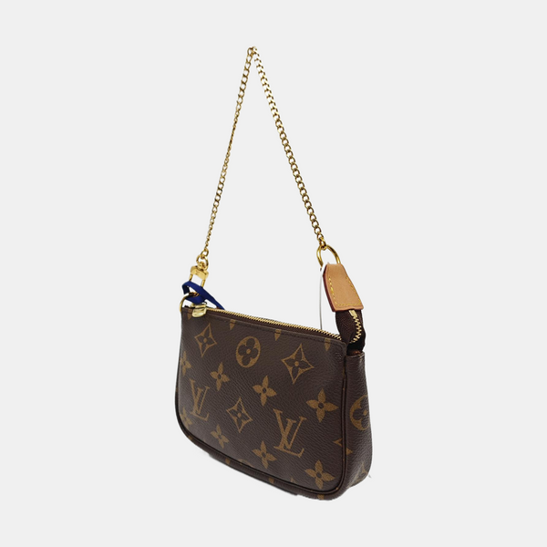 ACCESSOIRES Mini Monogram Coated Canvas Brown