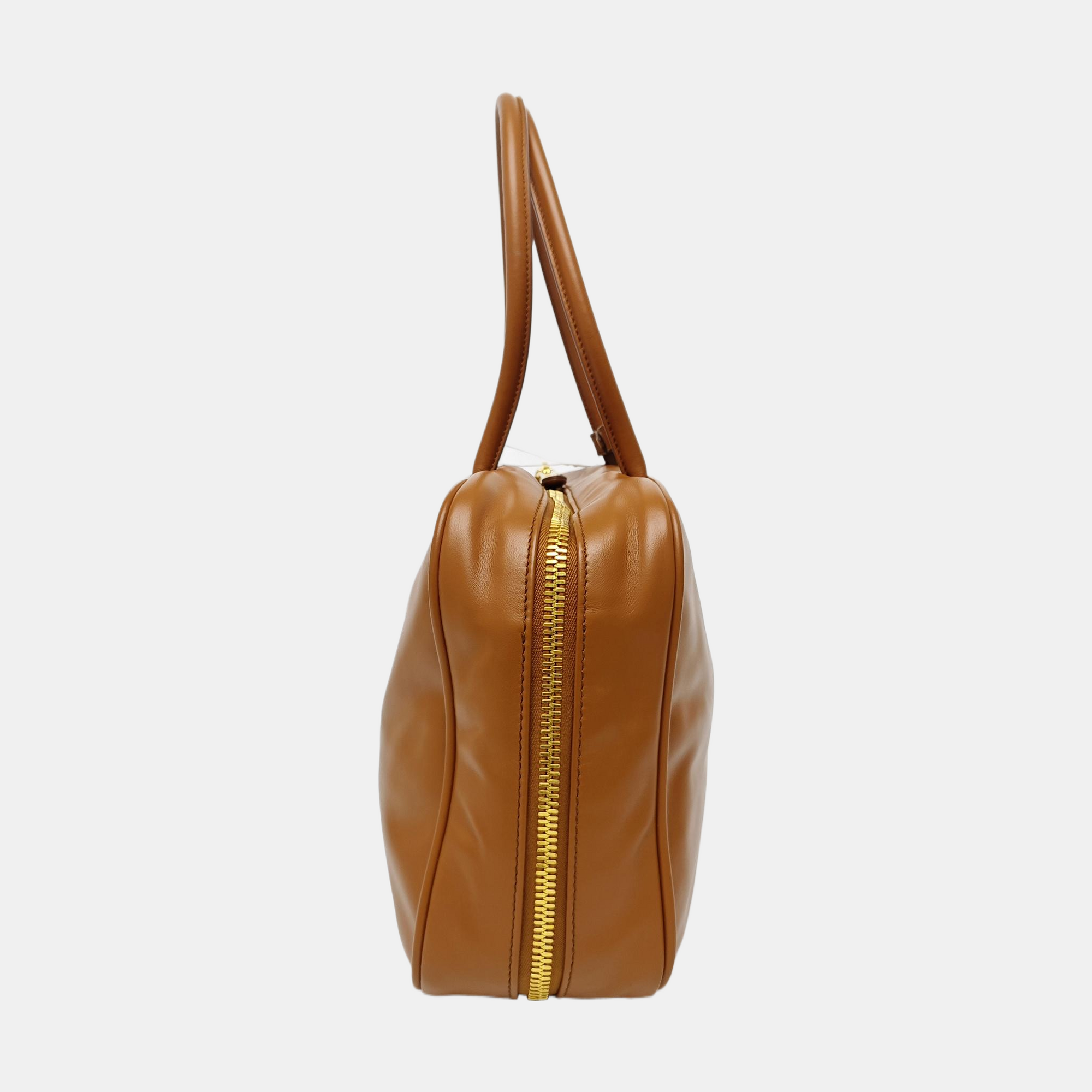 Beau Large Calfskin Brown