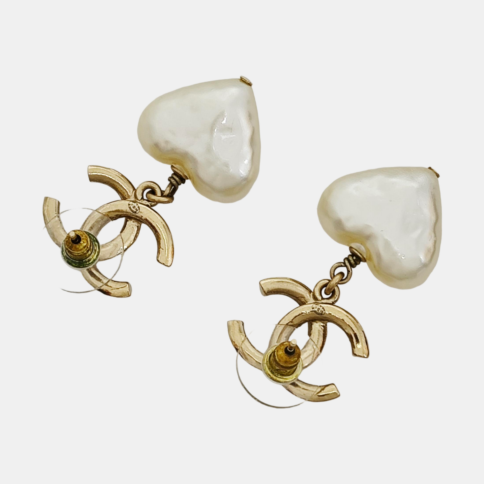 Metal Gold Earrings