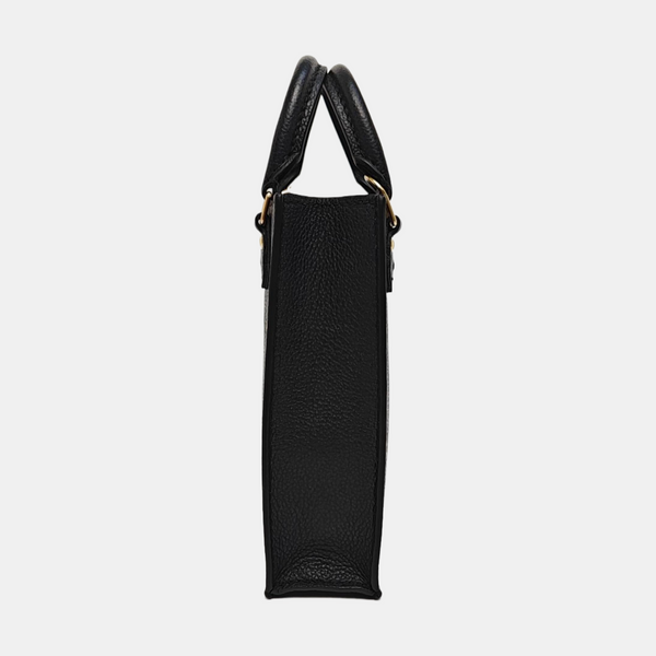 SAC PLAT Mini Monogram Calfskin Black
