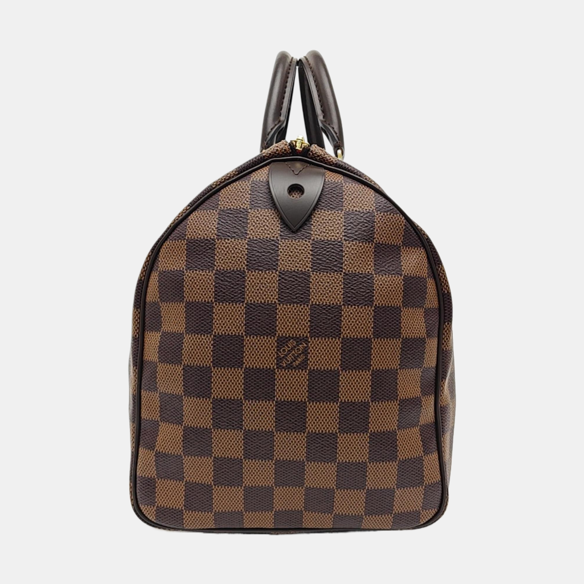SPEEDY 30 Damier Ebene Coated Canvas Brown