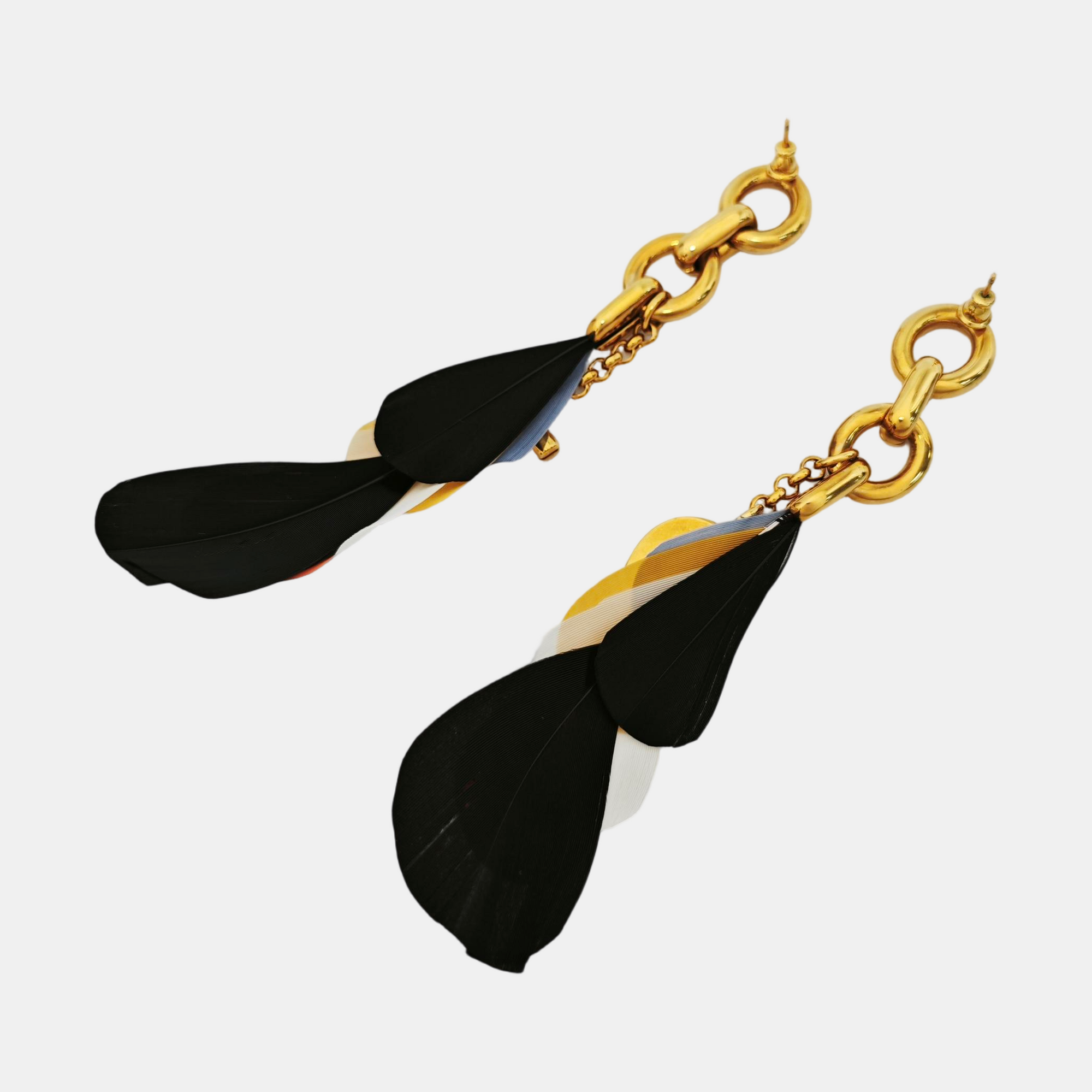 Metal Gold Earrings