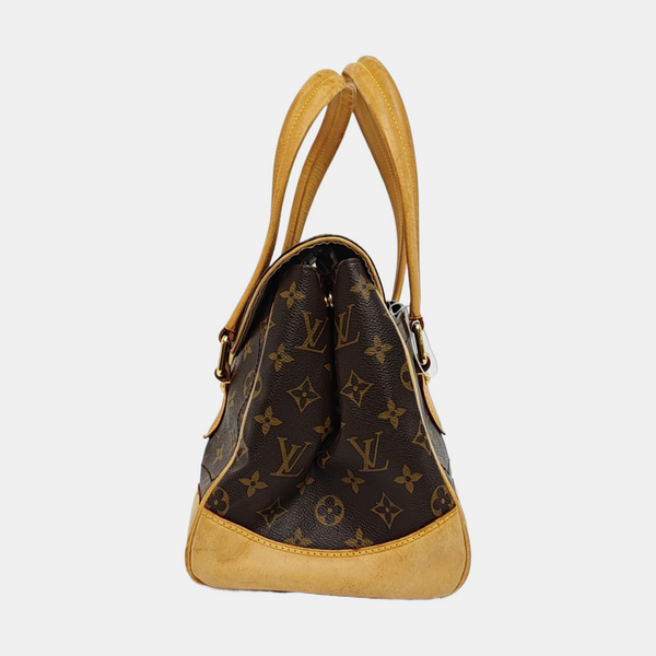 Lona Estampada Monogram BEVERLY Marrón