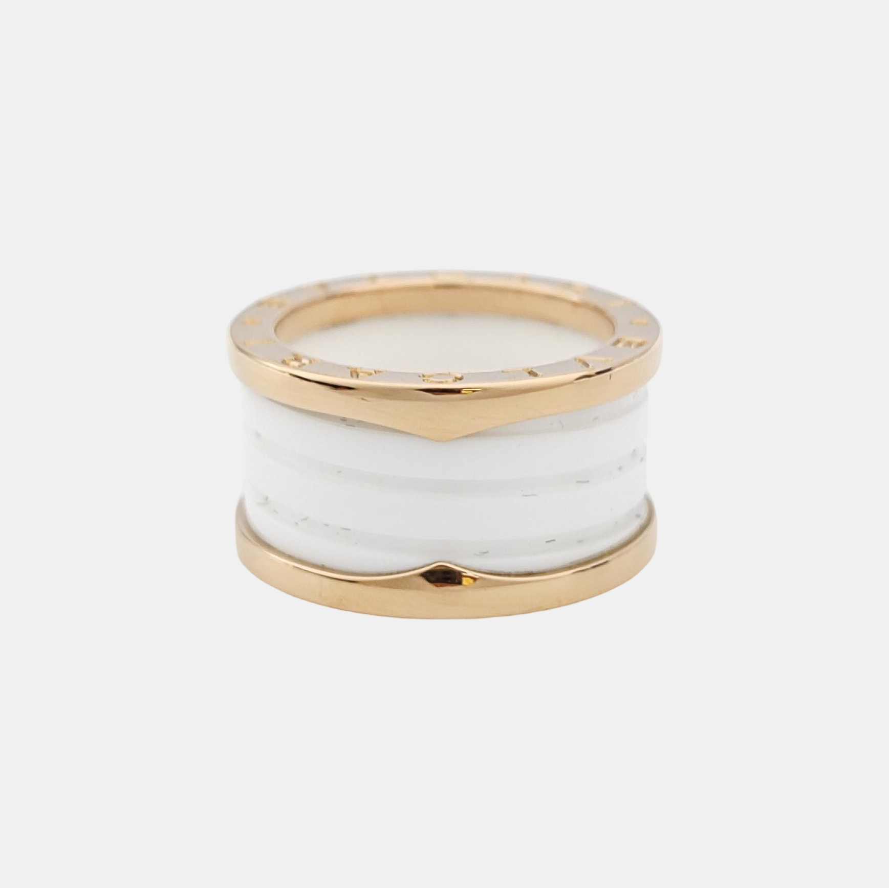 B.ZERO1 18k Rose Gold Ring EU 54