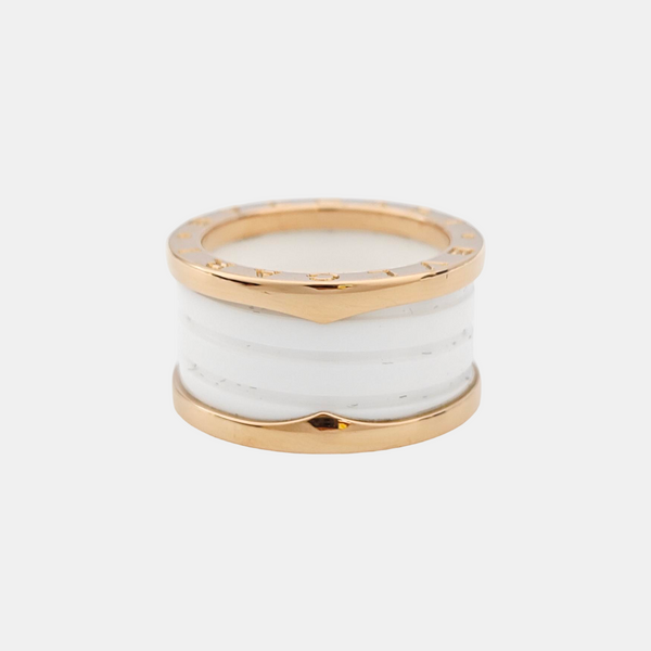 B.ZERO1 18k Rose Gold Ring EU 54