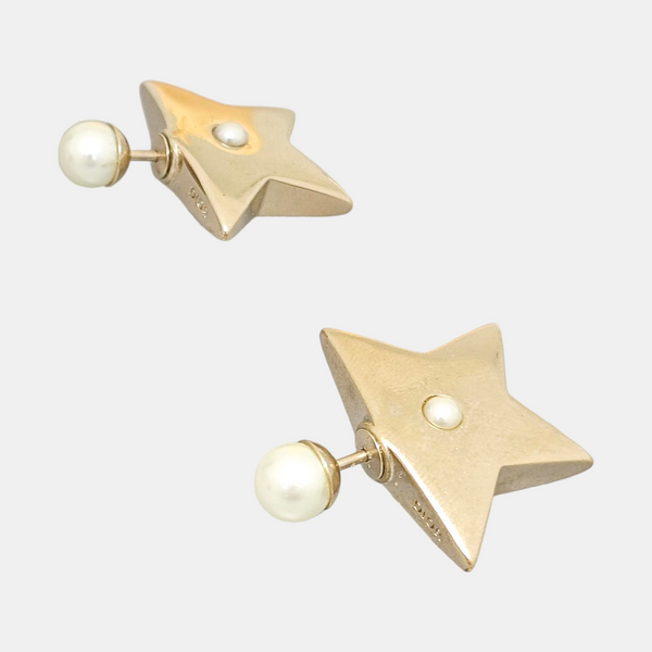 Metal Gold Stud Earrings