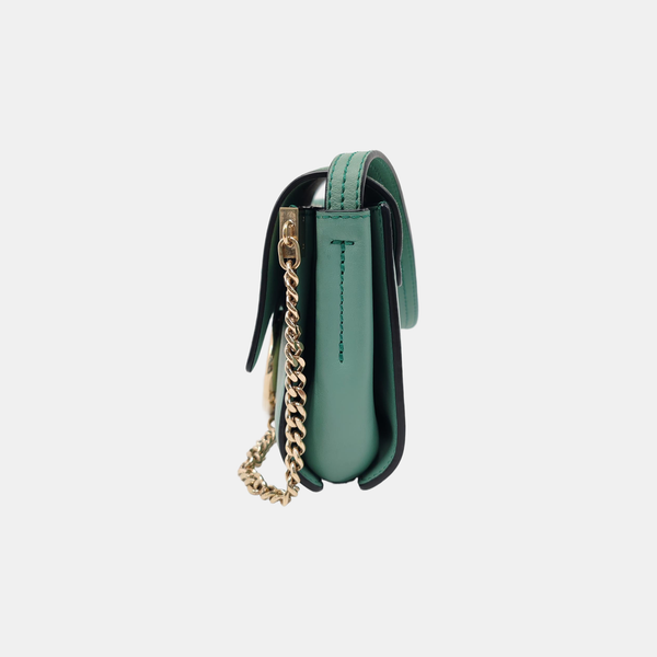 Faye Small Calfskin Green