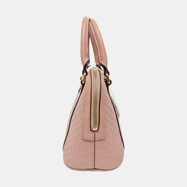 Microguccissima Monogram Calfskin Beige