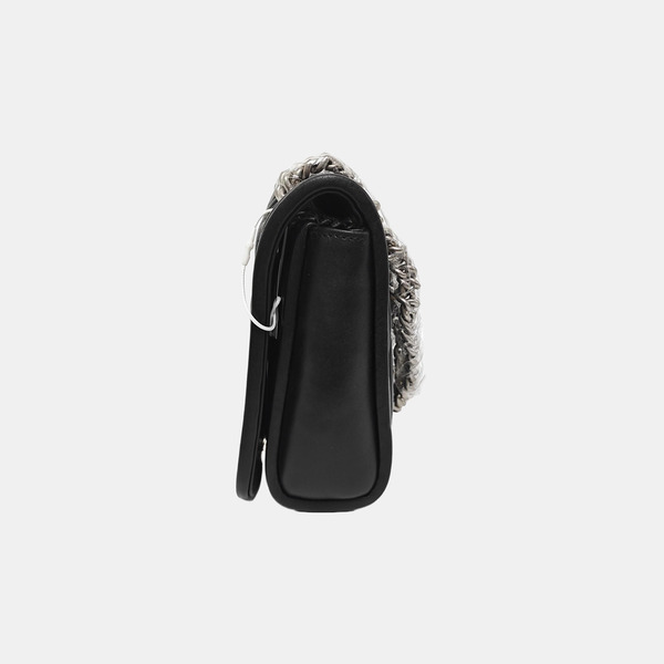 Matelassé Quilted Lambskin Black