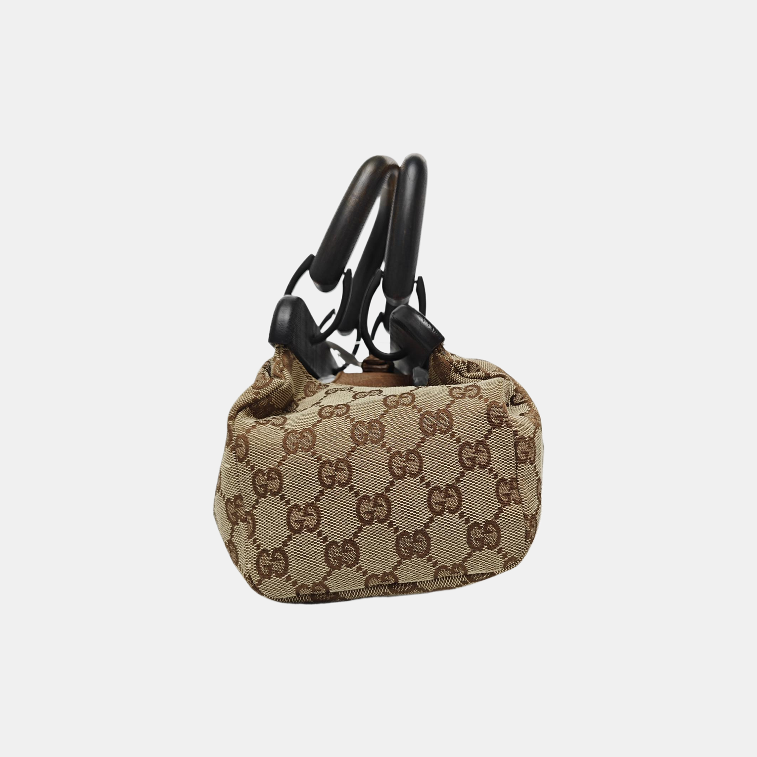 Monogram Canvas Tote Bag Beige
