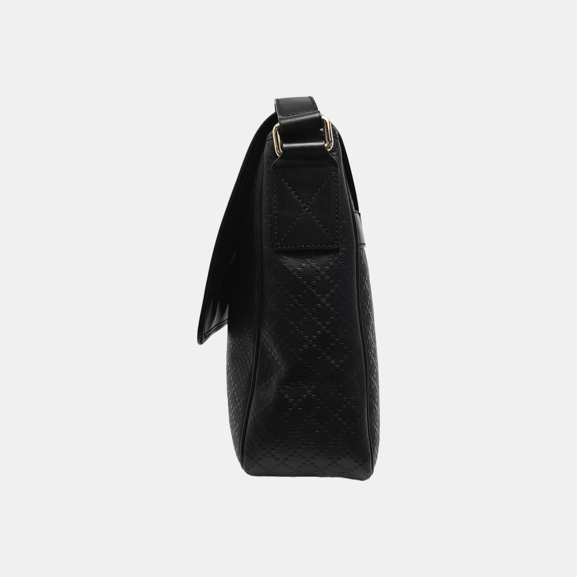 Calfskin Shoulder Bag Black