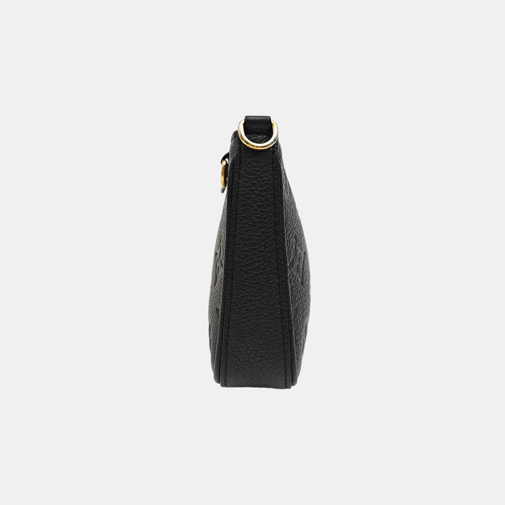 EASY POUCH ON STRAP Monogram Calfskin Black