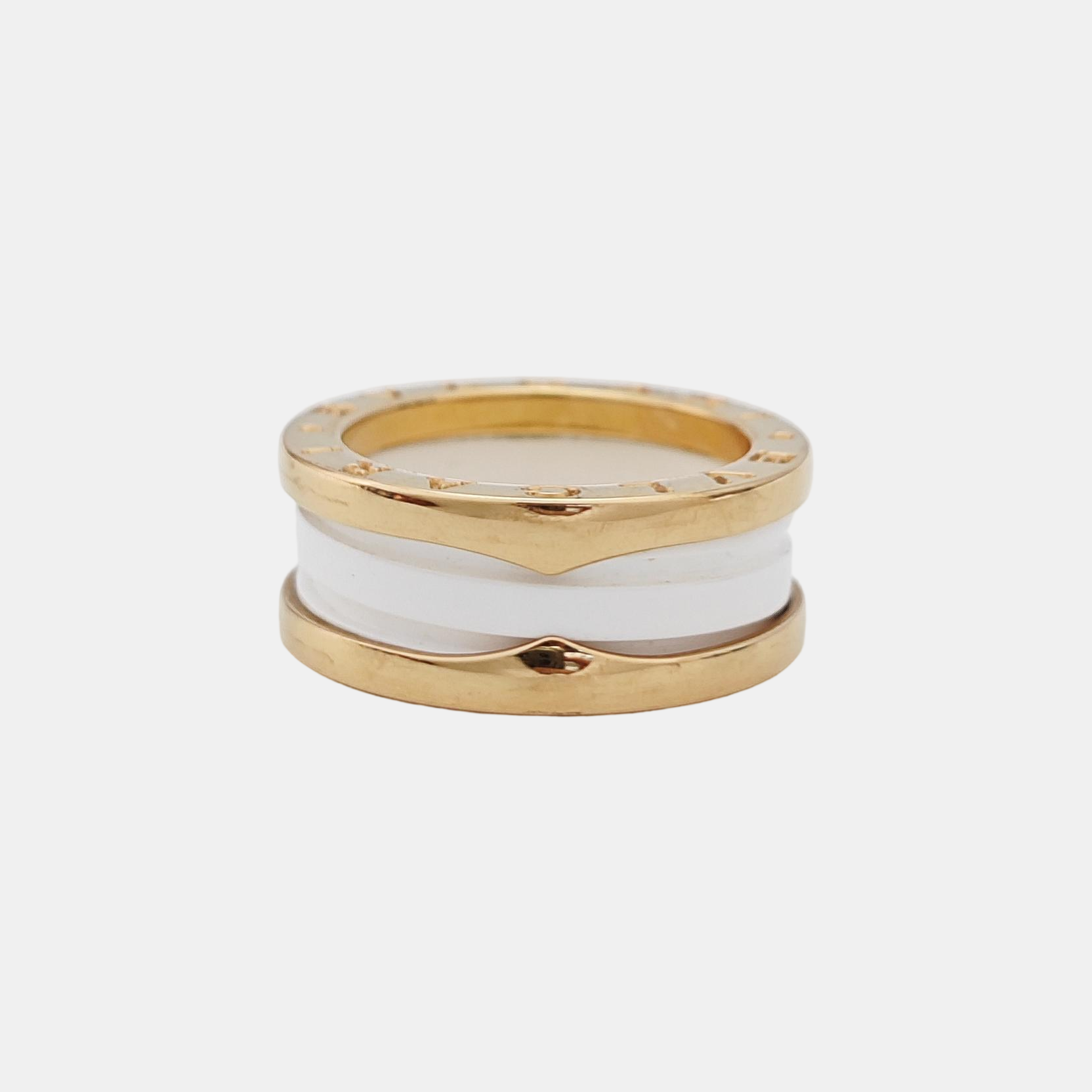 B.ZERO1 18k Rose Gold Ring EU 50