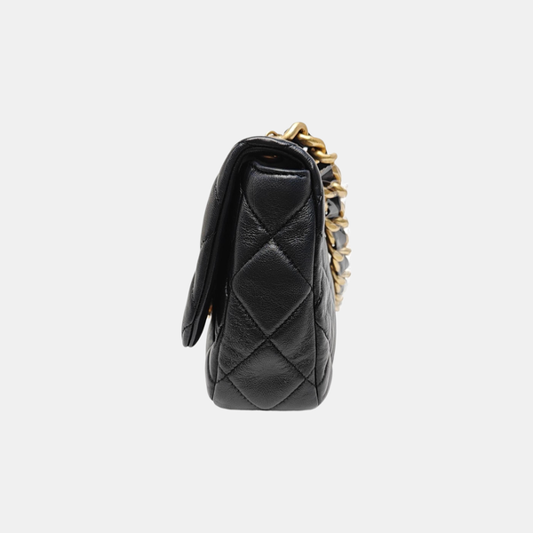 CLASSIC FLAP Mini Quilted Lambskin Black
