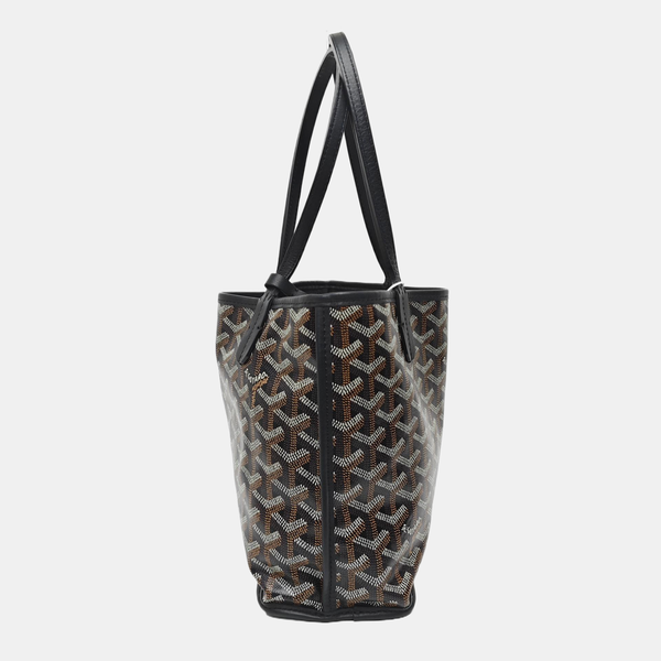 Anjou Mini Coated Canvas Black