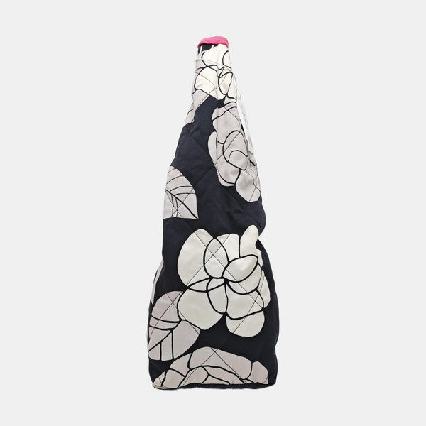 Quilted Canvas Shoulder Bag Small Multicolor