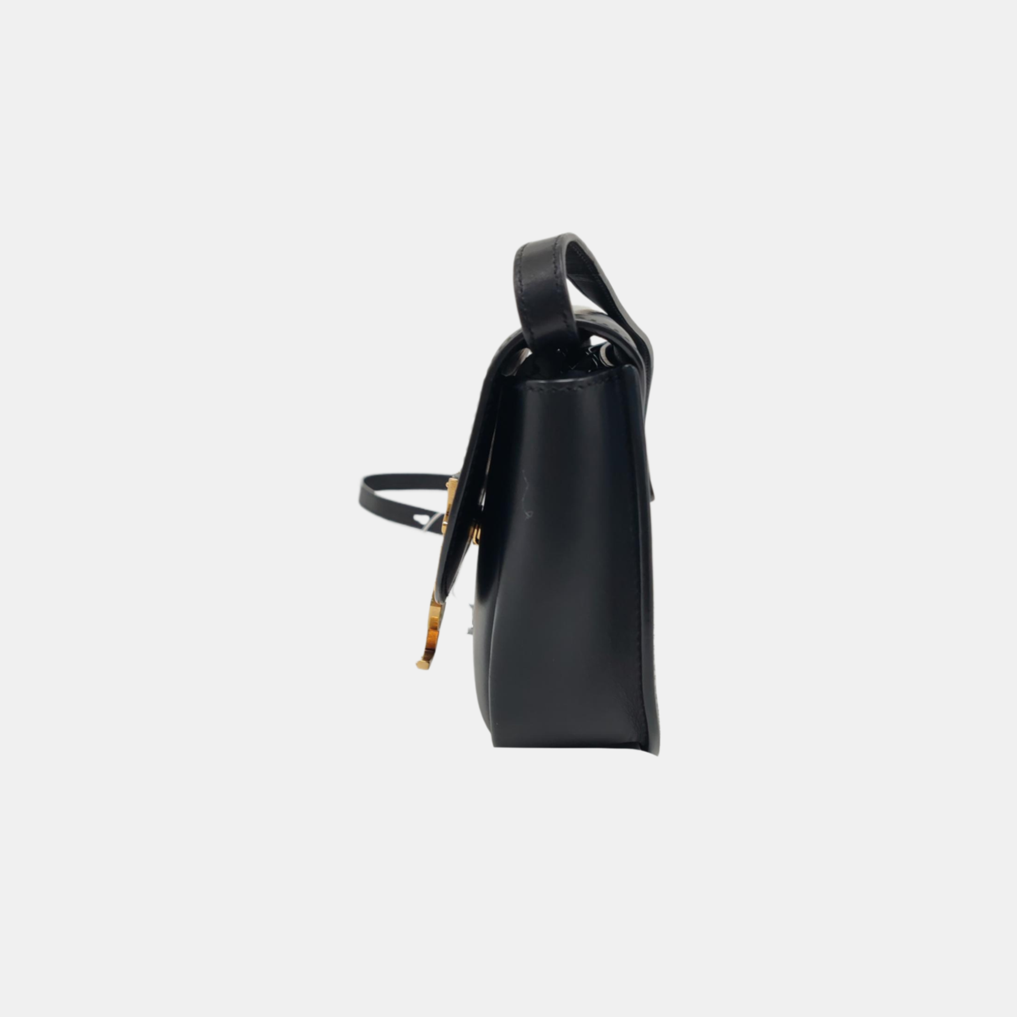 Authenticated pre-owned  KAIA Small Calfskin Black - Shoulder Bag at Looply
