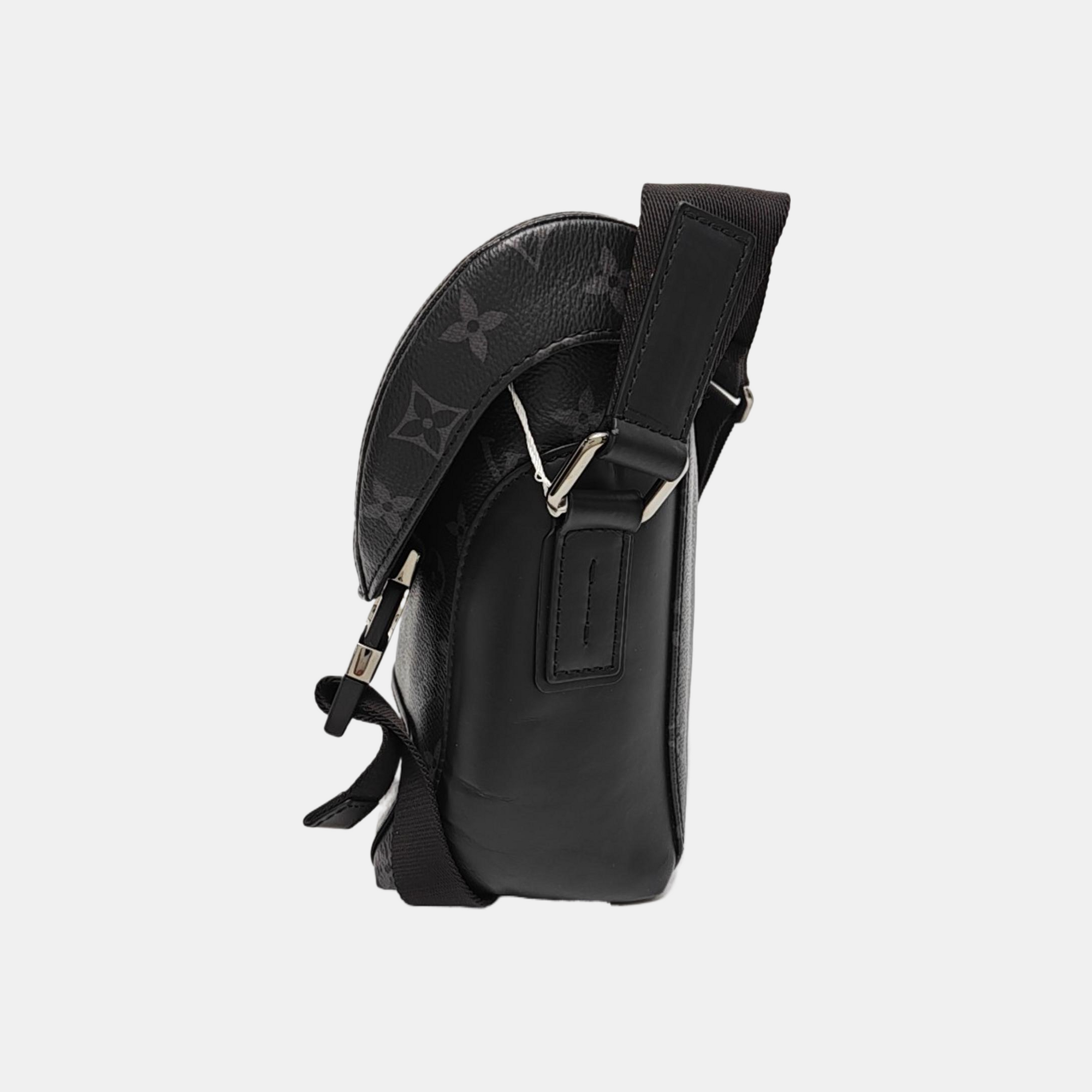 VOYAGER PM Monogram Coated Canvas Black