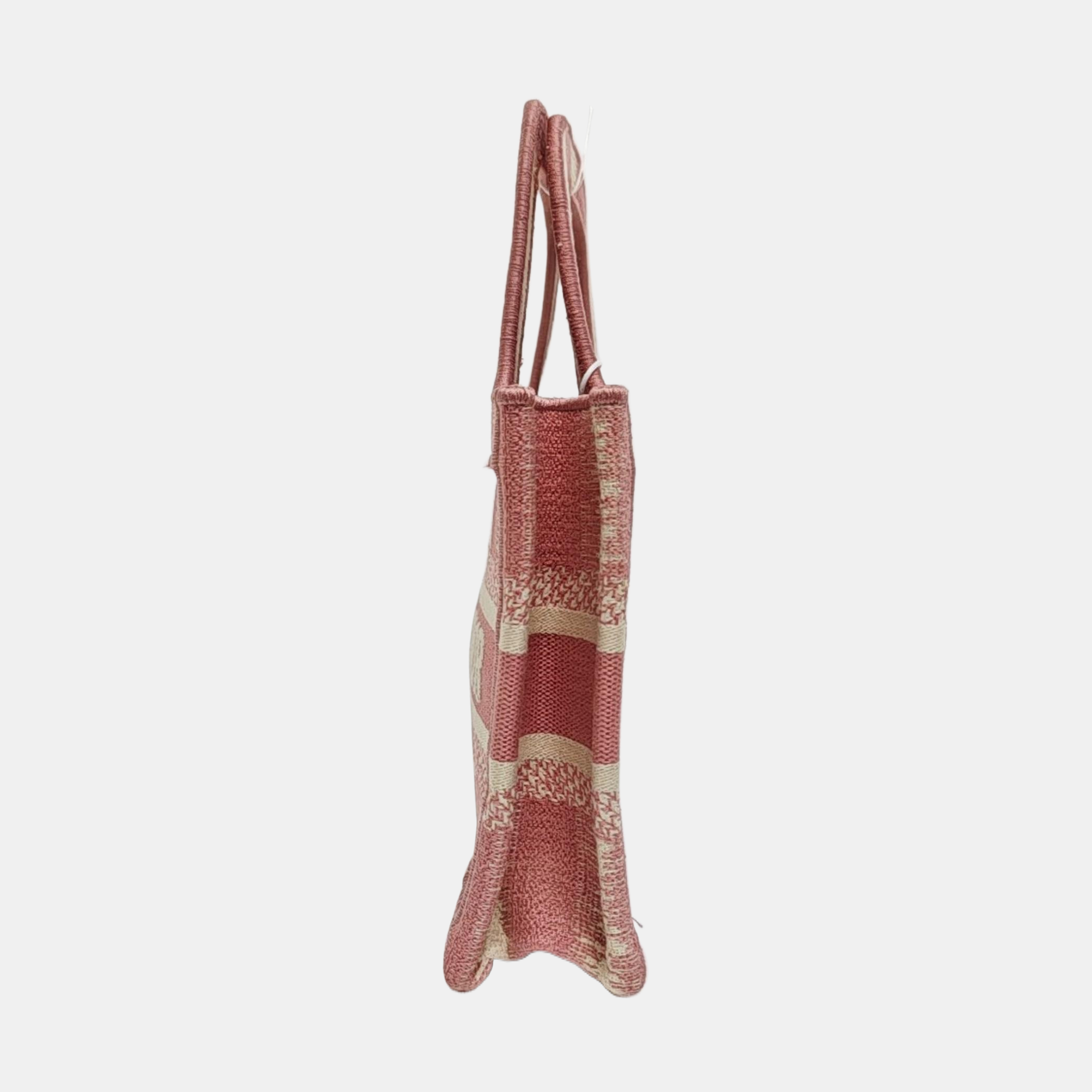 Authenticated pre-owned  Book Tote Mini Fabric Pink - Tote Bag at Looply