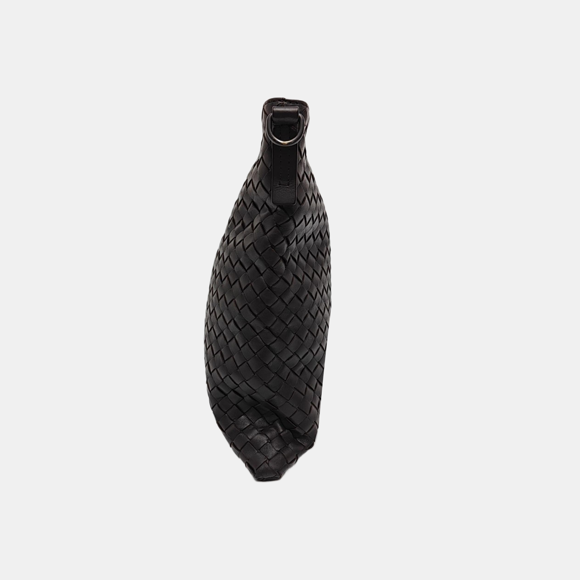 Calfskin Shoulder Bag Brown