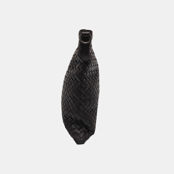 Calfskin Shoulder Bag Brown