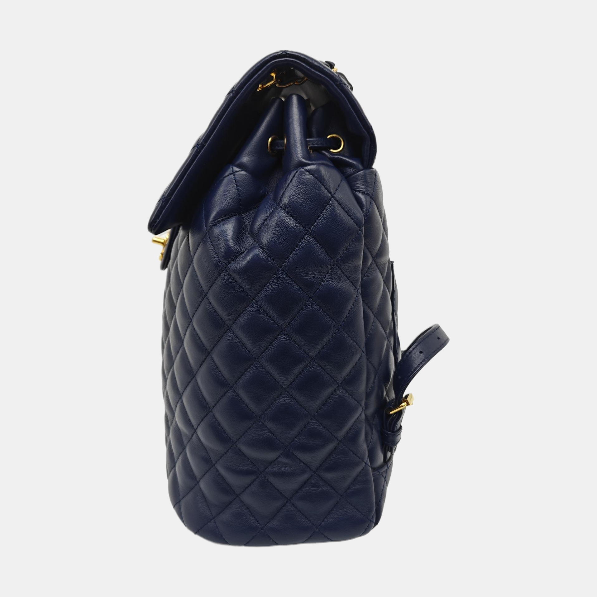 URBAN SPIRIT Large Quilted Lambskin Blue