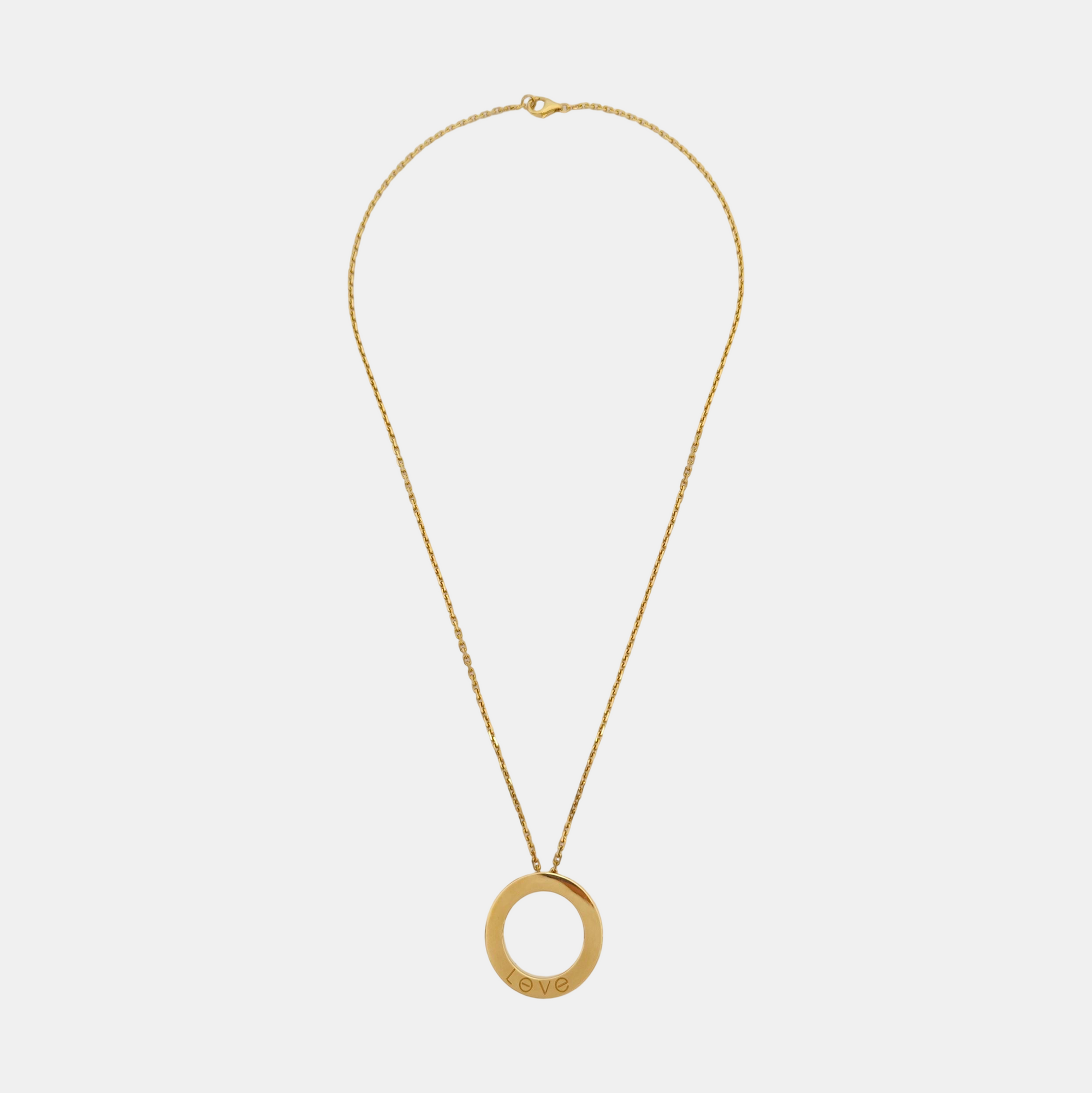 LOVE 18k Rose Gold Necklace