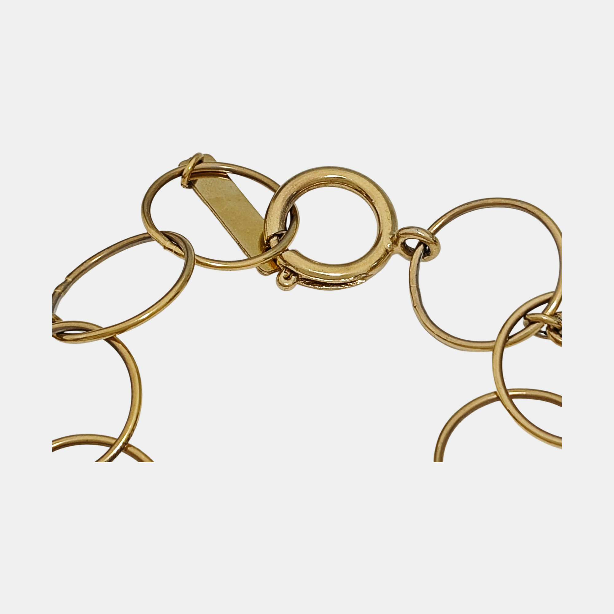 Pulsera de oro de metal