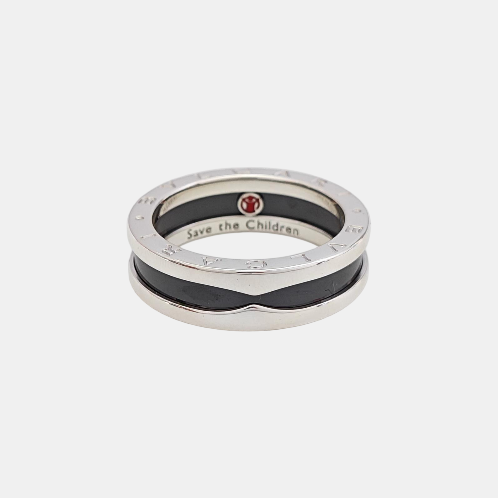 B.ZERO1 925 Sterling Silver Ring EU 59