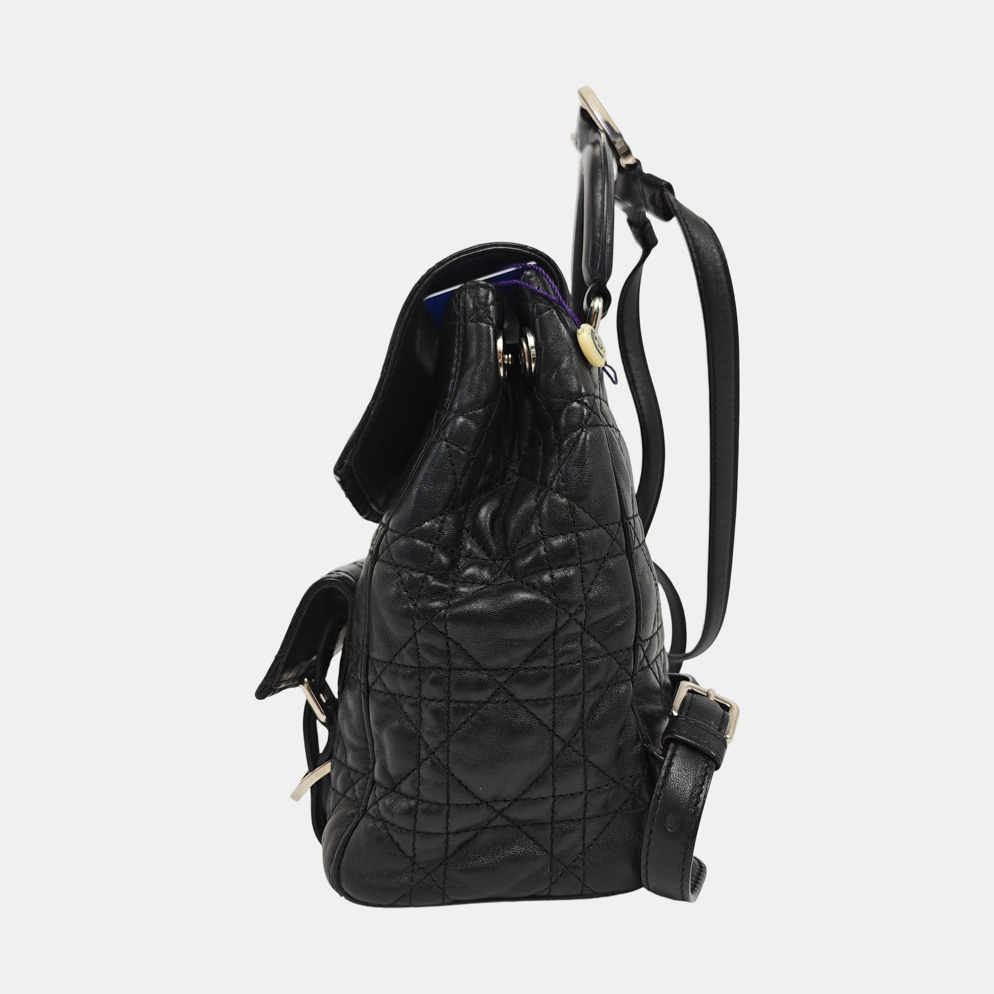 Stardust Quilted Lambskin Black