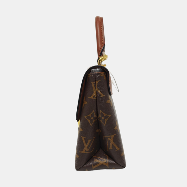 LOCKY BB Monogram Coated Canvas Brown