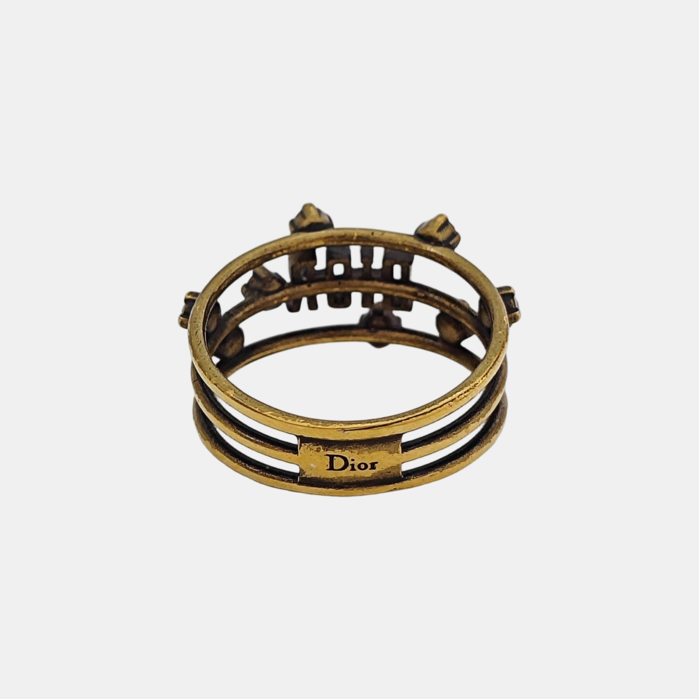 Metal Gold Ring EU 52