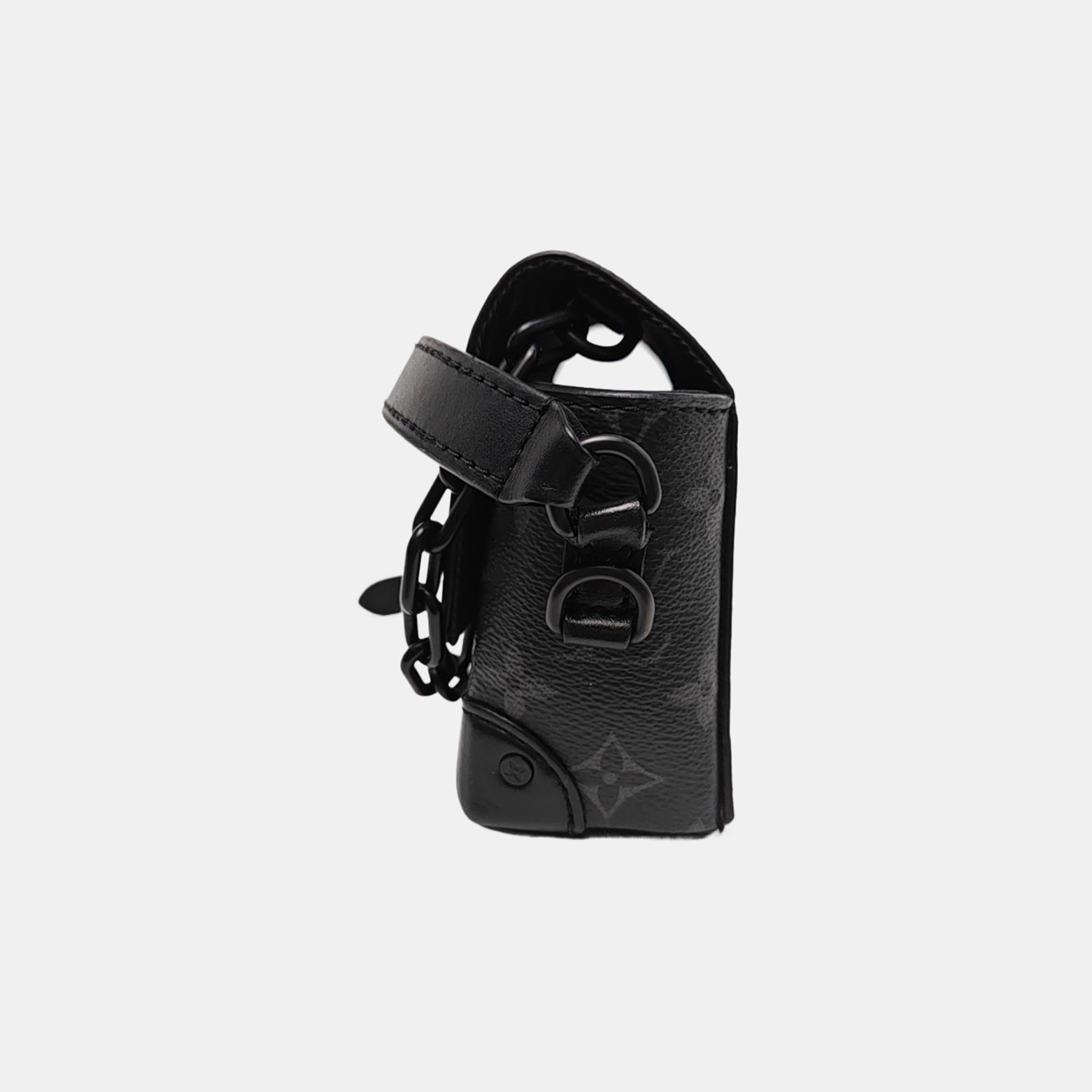 STEAMER Mini Monogram Coated Canvas Black