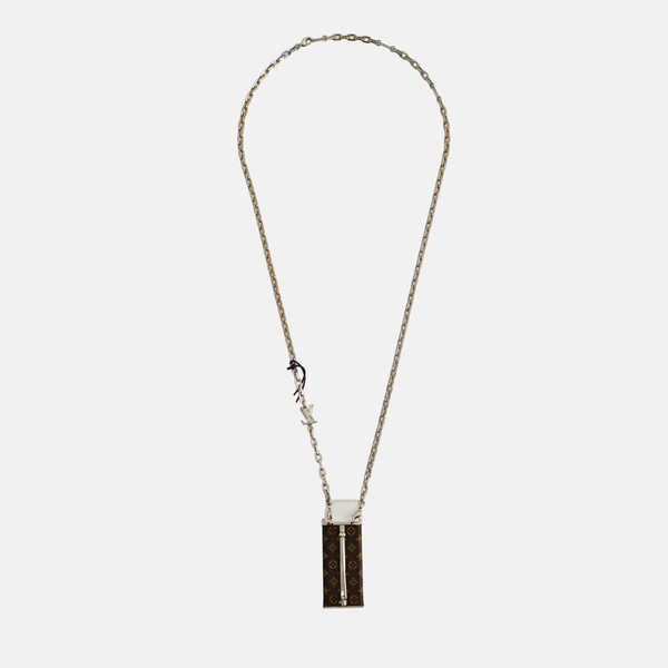 MONOGRAM ECLIPSE Metal Silver Necklace