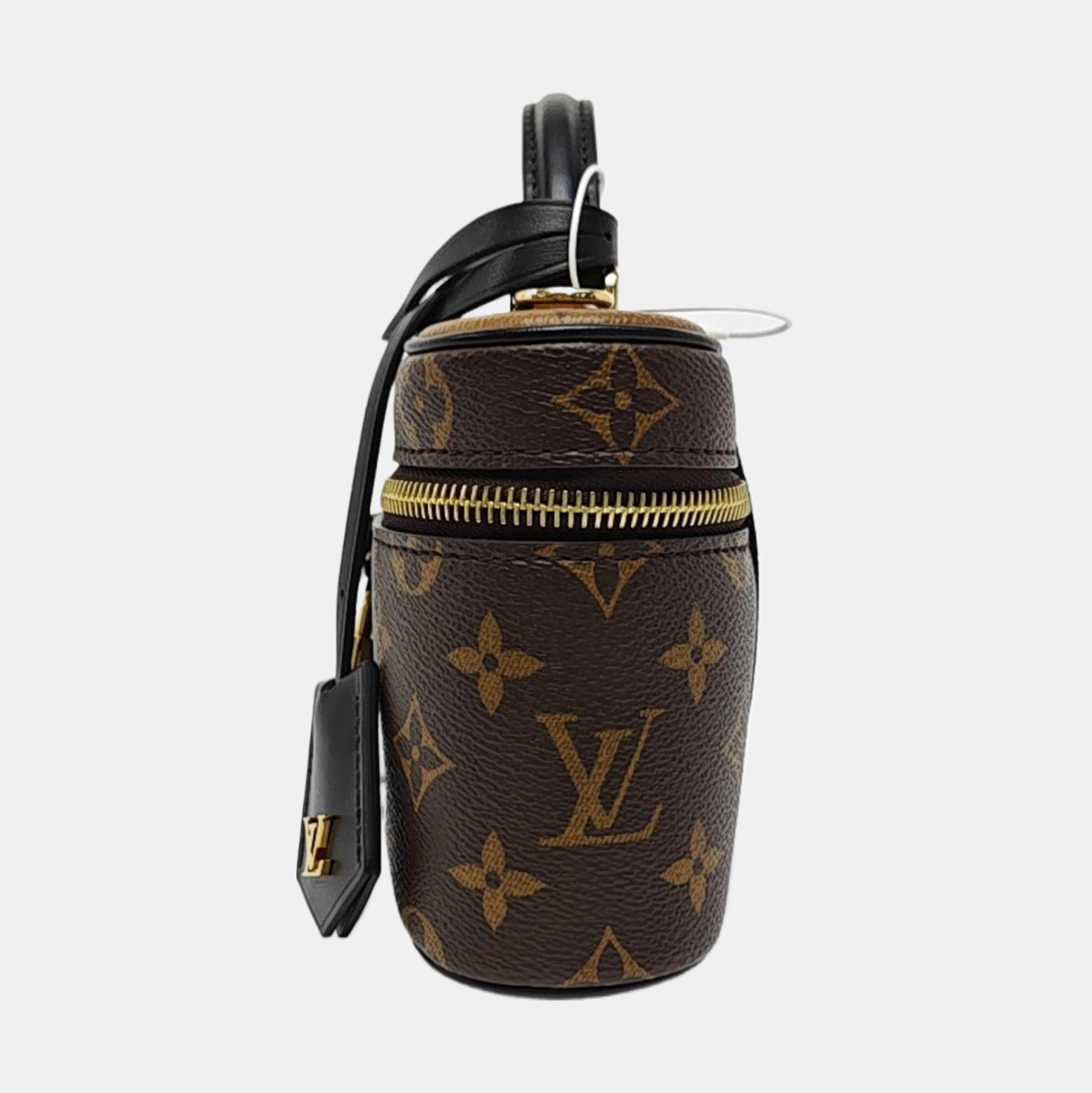Vanity Chain Pouch Monogram Coated Canvas Brown