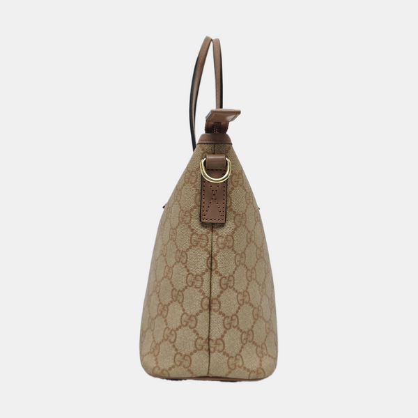 Monogram Coated Canvas Tote Bag Pink