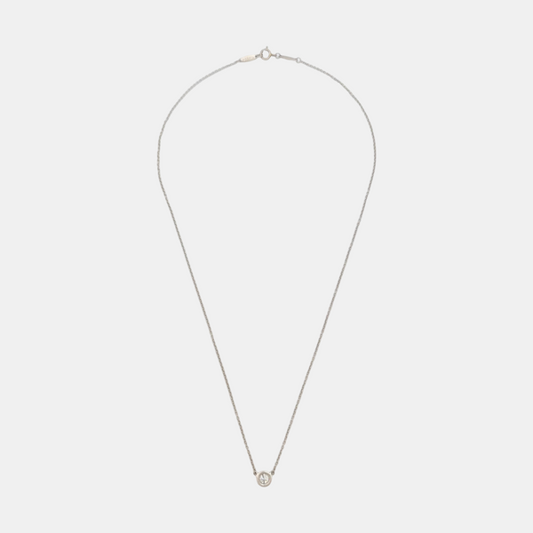 Elsa Peretti Platinum 950 Silver Necklace