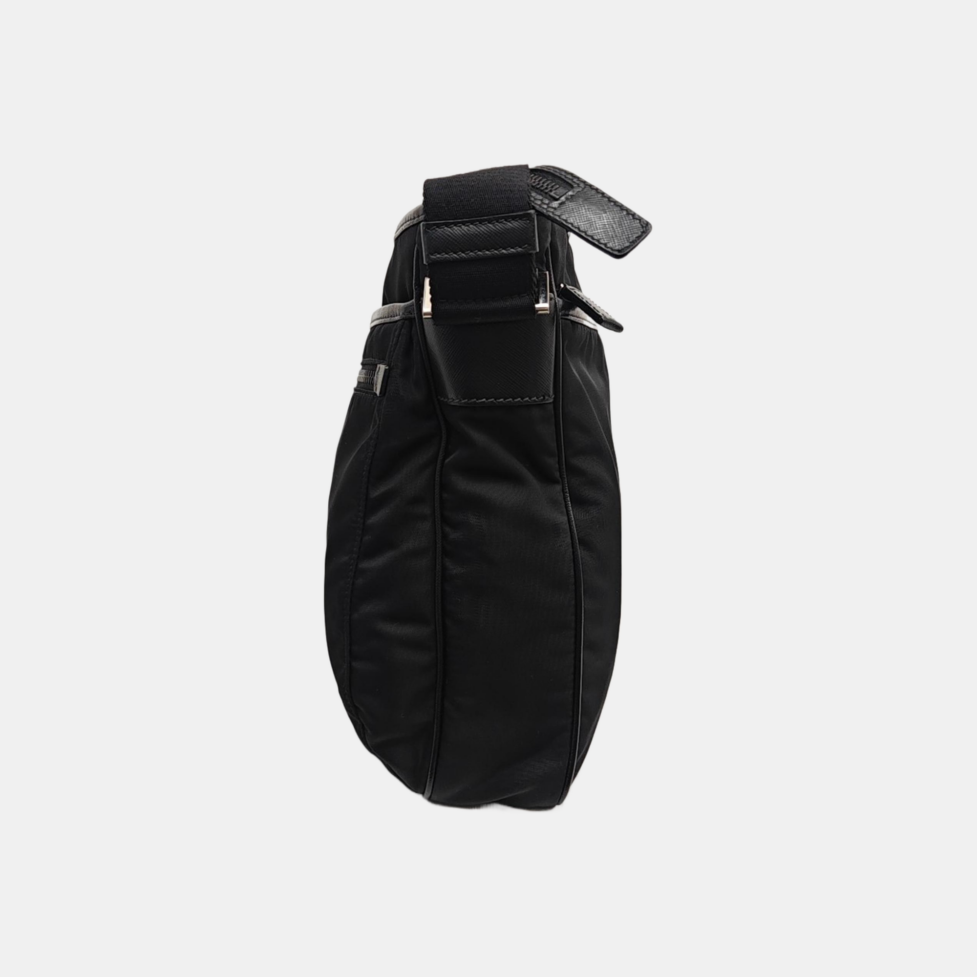 Nylon Crossbody Bag Nylon Black