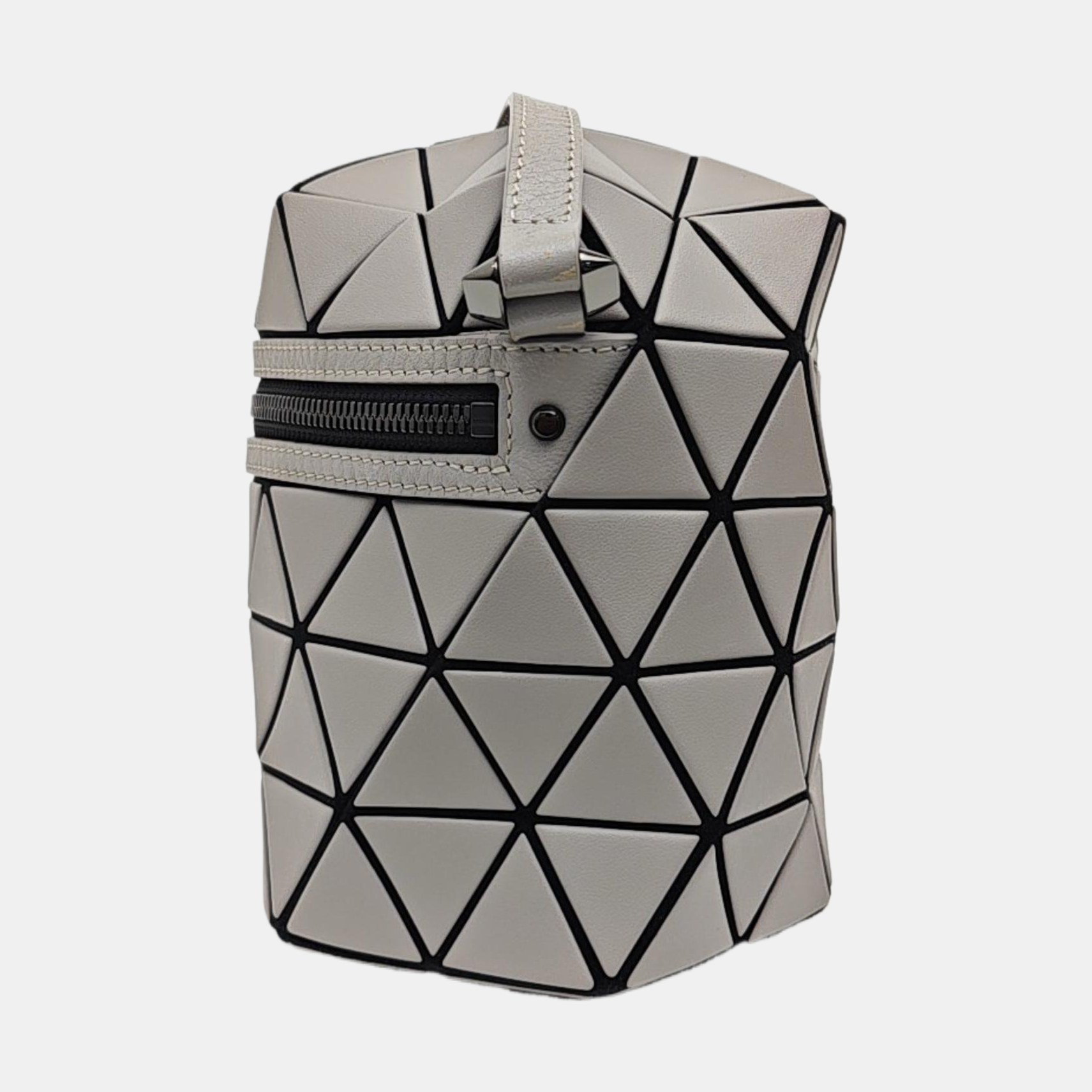 Special Material Shoulder Bag Gray