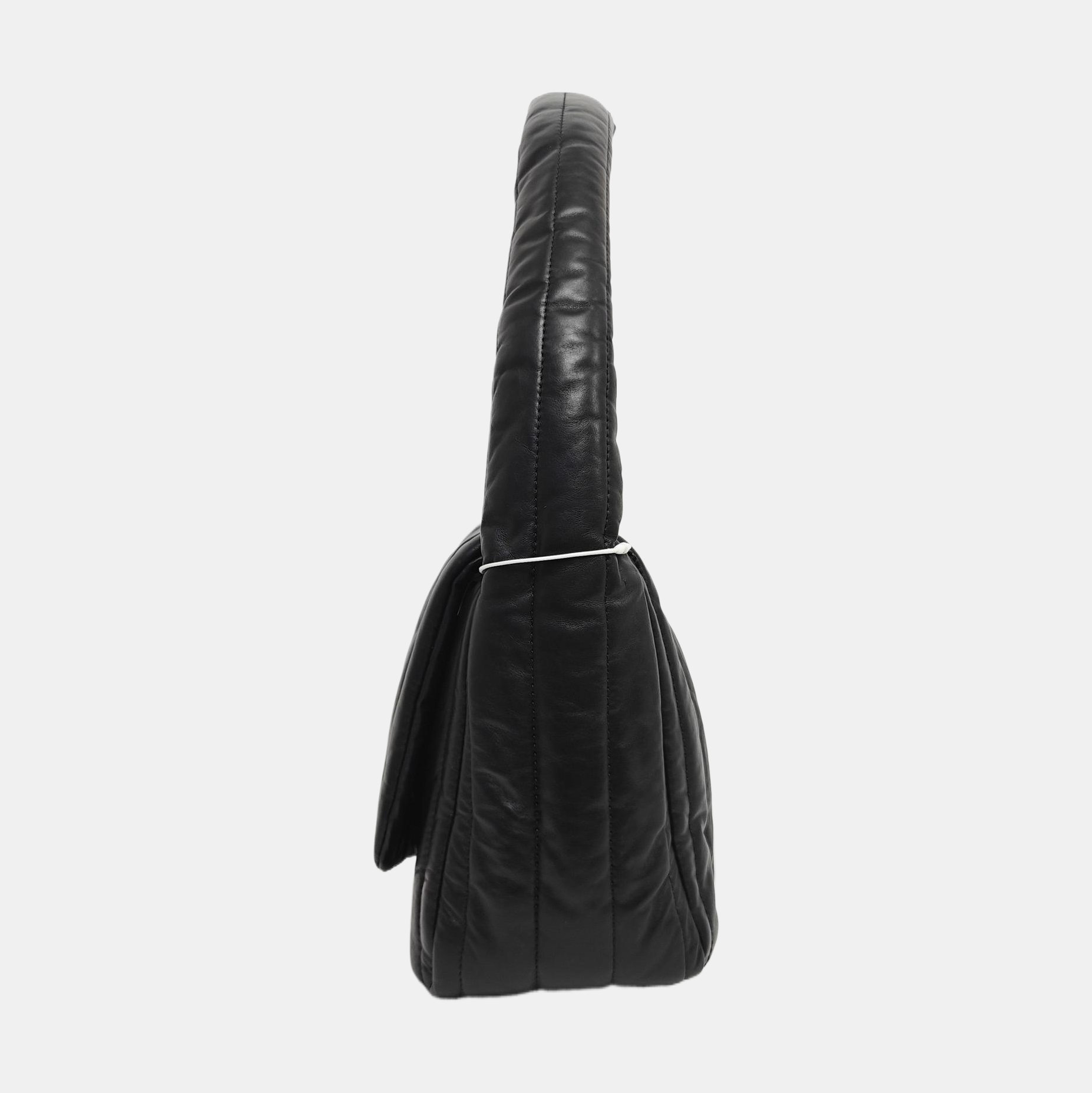 Monaco Small Quilted Calfskin Black
