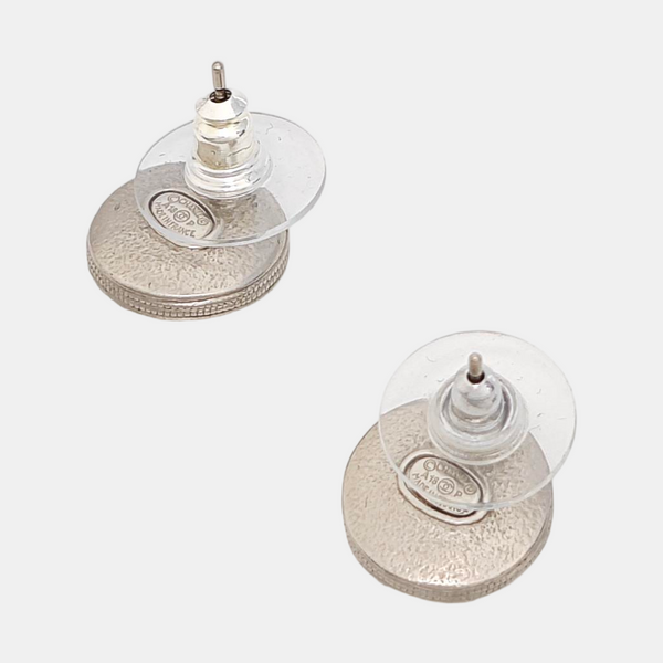 Metal Silver Stud Earrings