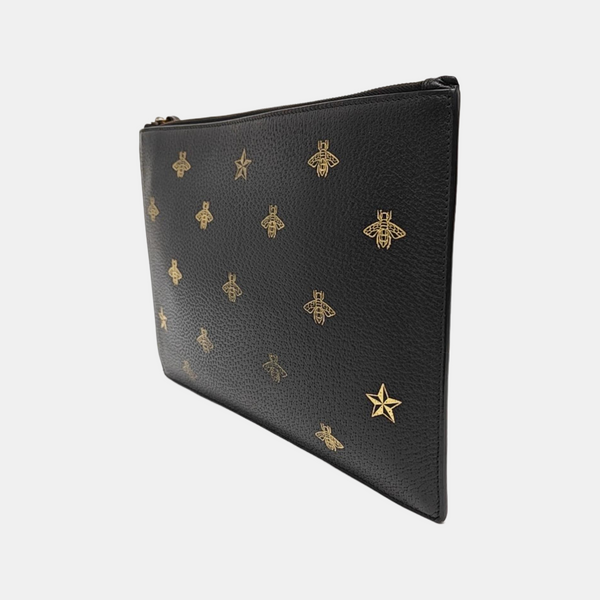 Calfskin Clutch Black