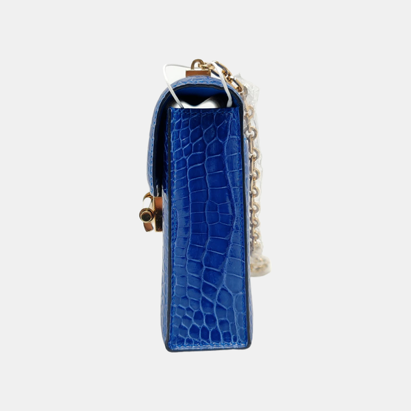 Verrou 17 Shiny Porosus Crocodile Blue