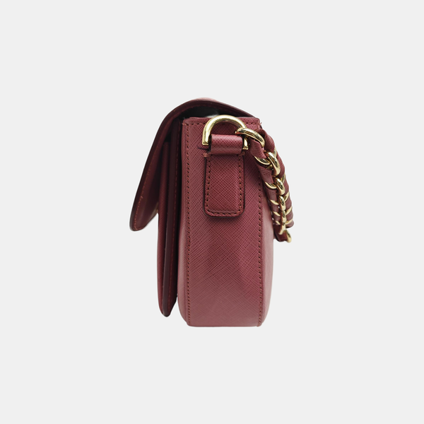 Gancini Calfskin Beige